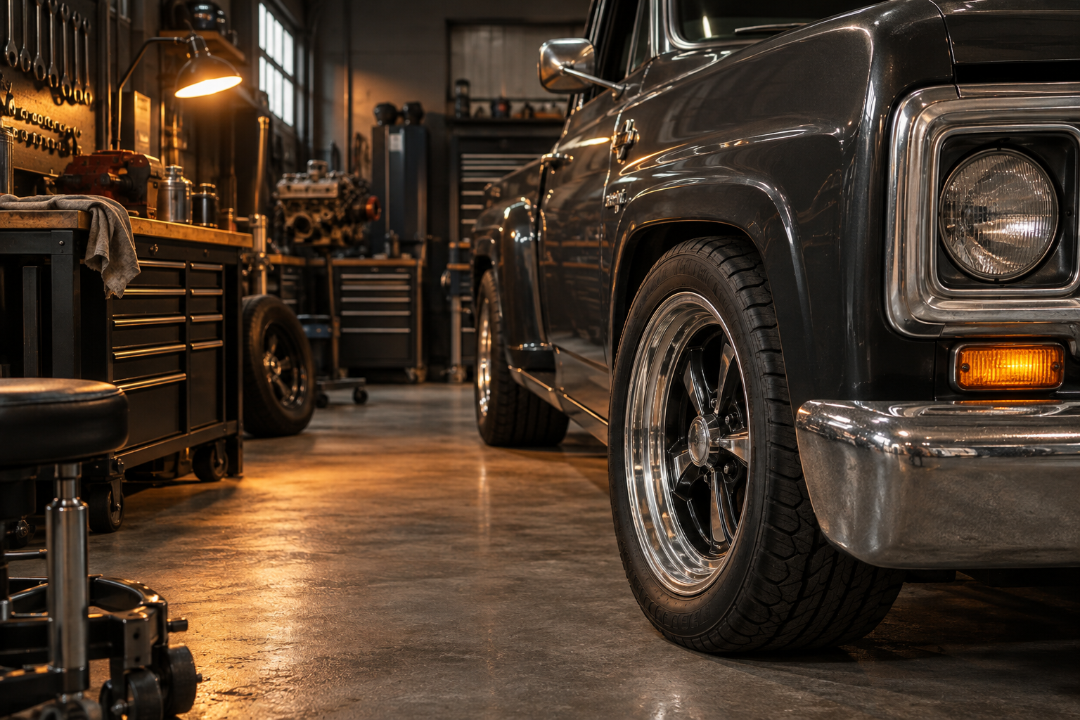 An independent auto workshop